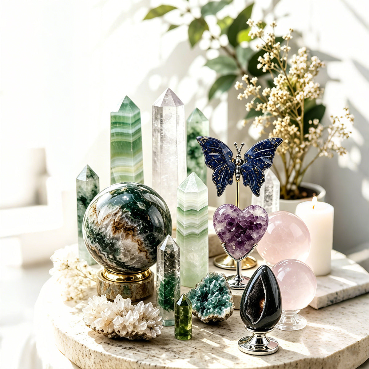 Kristalle &  Mineralien