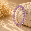 Amethyst Armband mit natürlichen Edelsteinperlen