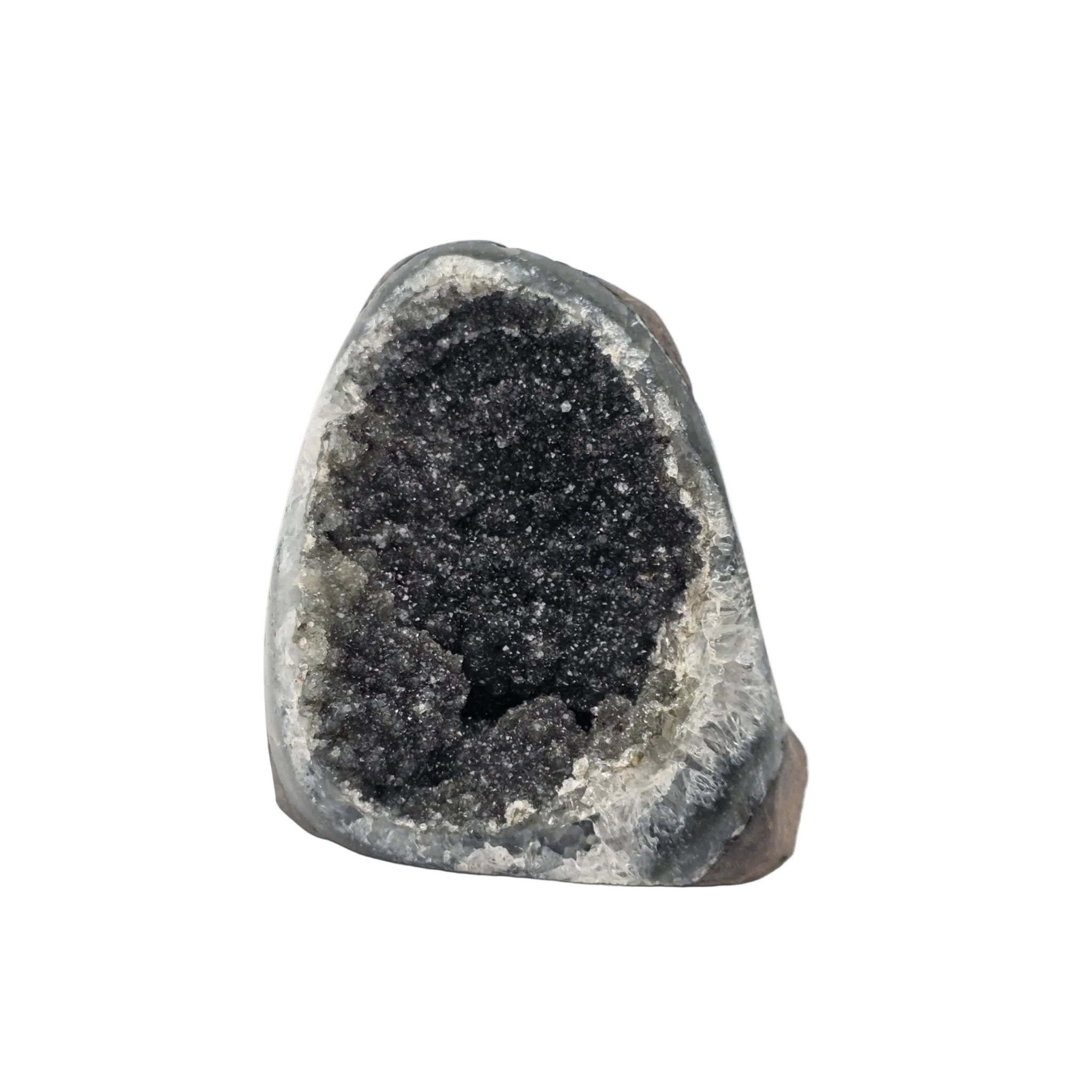 Schwarze Amethyst-Druse