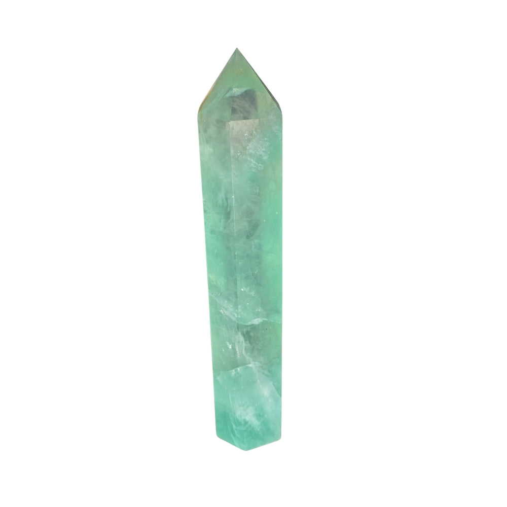 Grüner Fluorit Turm