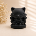 Obsidian Nine-Tailed Fox – Neunschwänziger Fuchs aus Naturstein