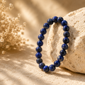 Lapislazuli Armband mit natürlichen Edelsteinperlen