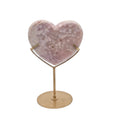 Pink Amethyst Herz