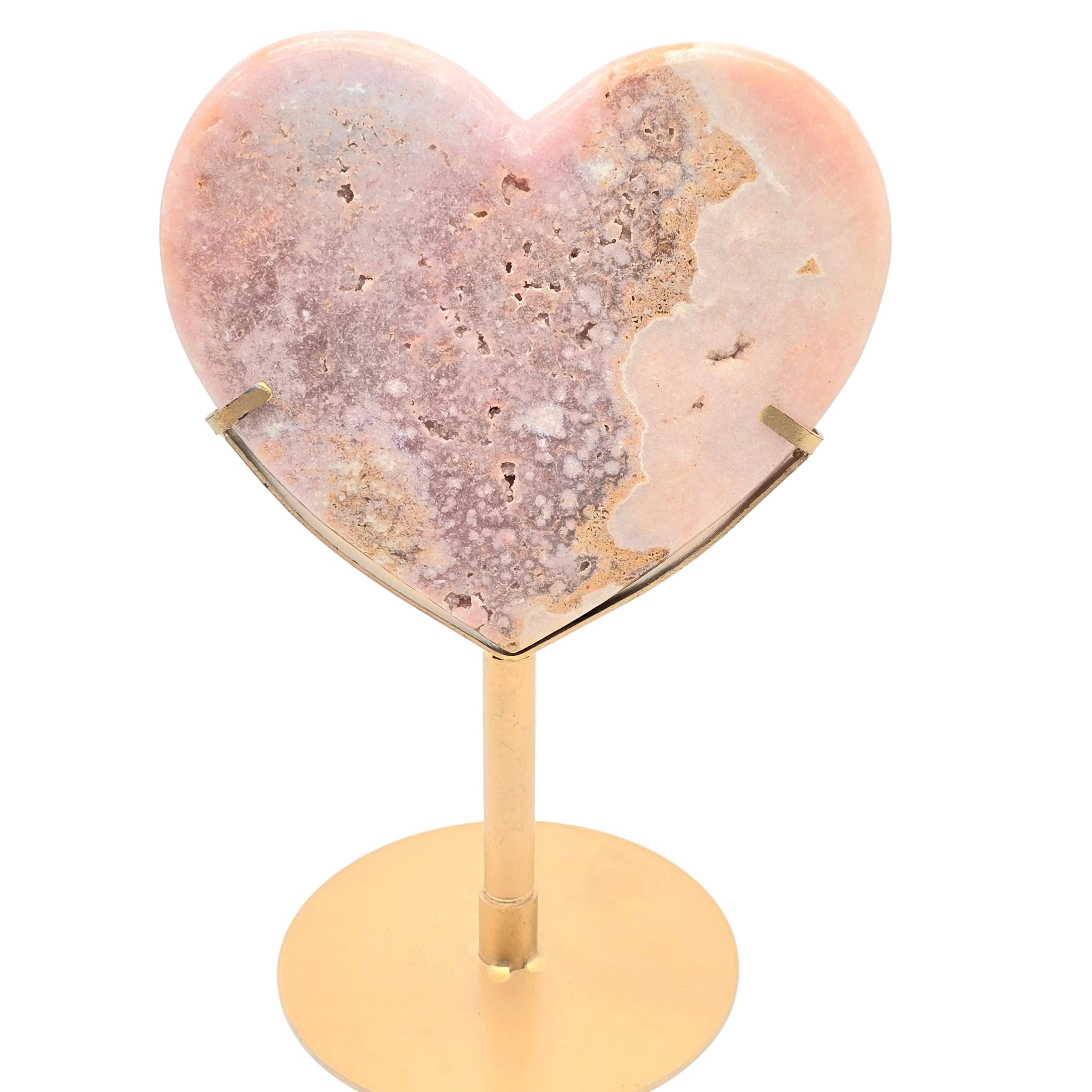 Pink Amethyst Herz