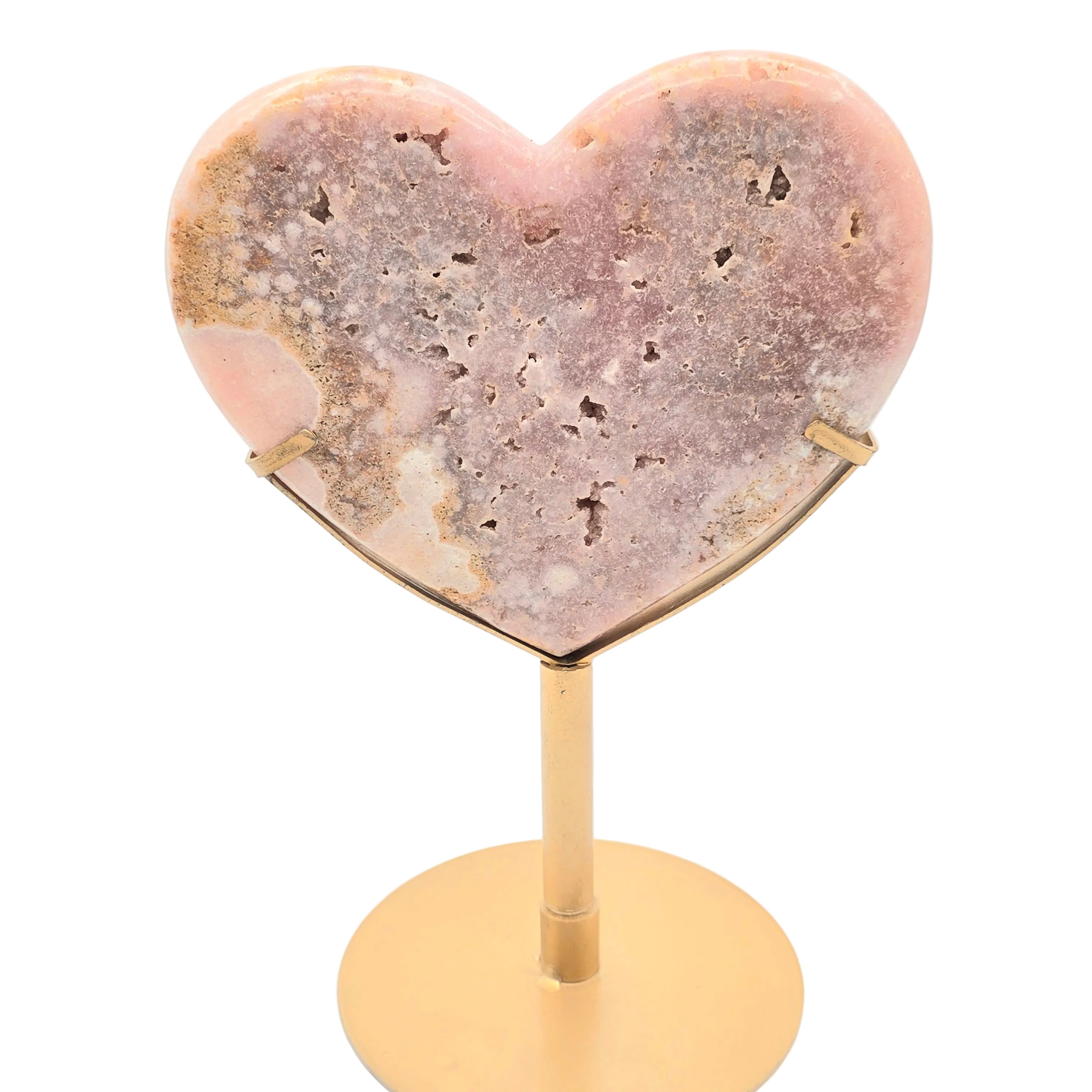 Pink Amethyst Herz