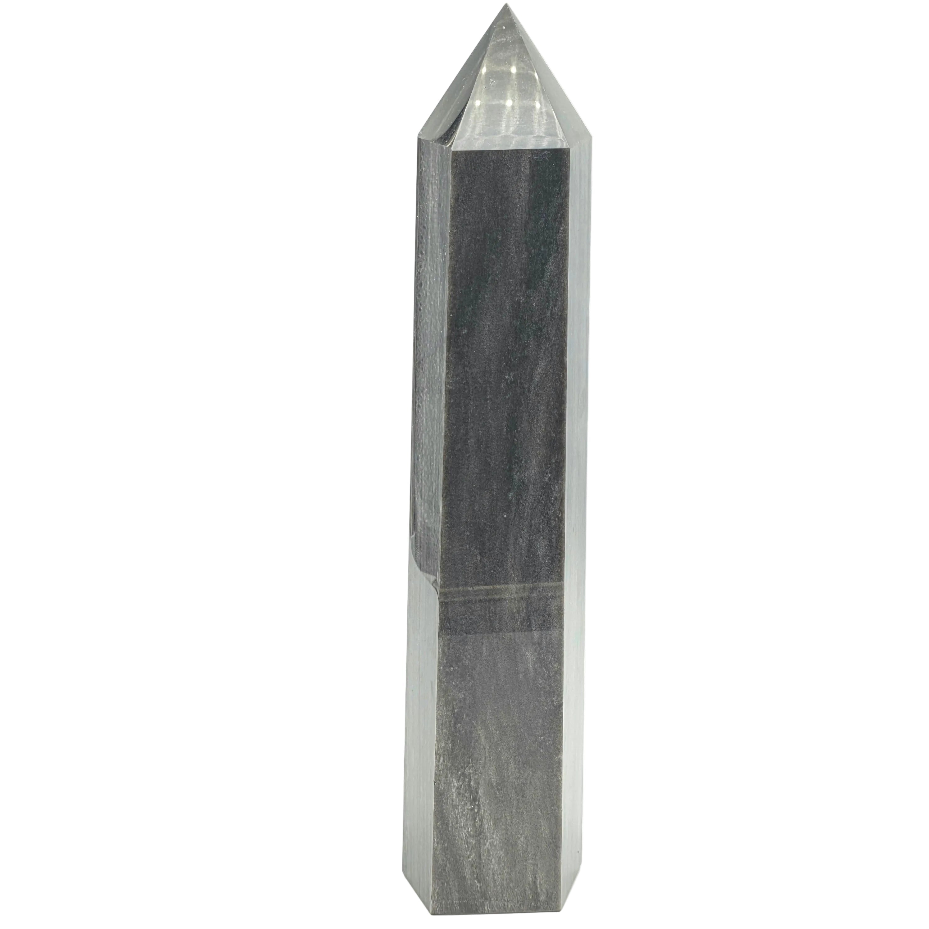 Silber Obsidian Turm