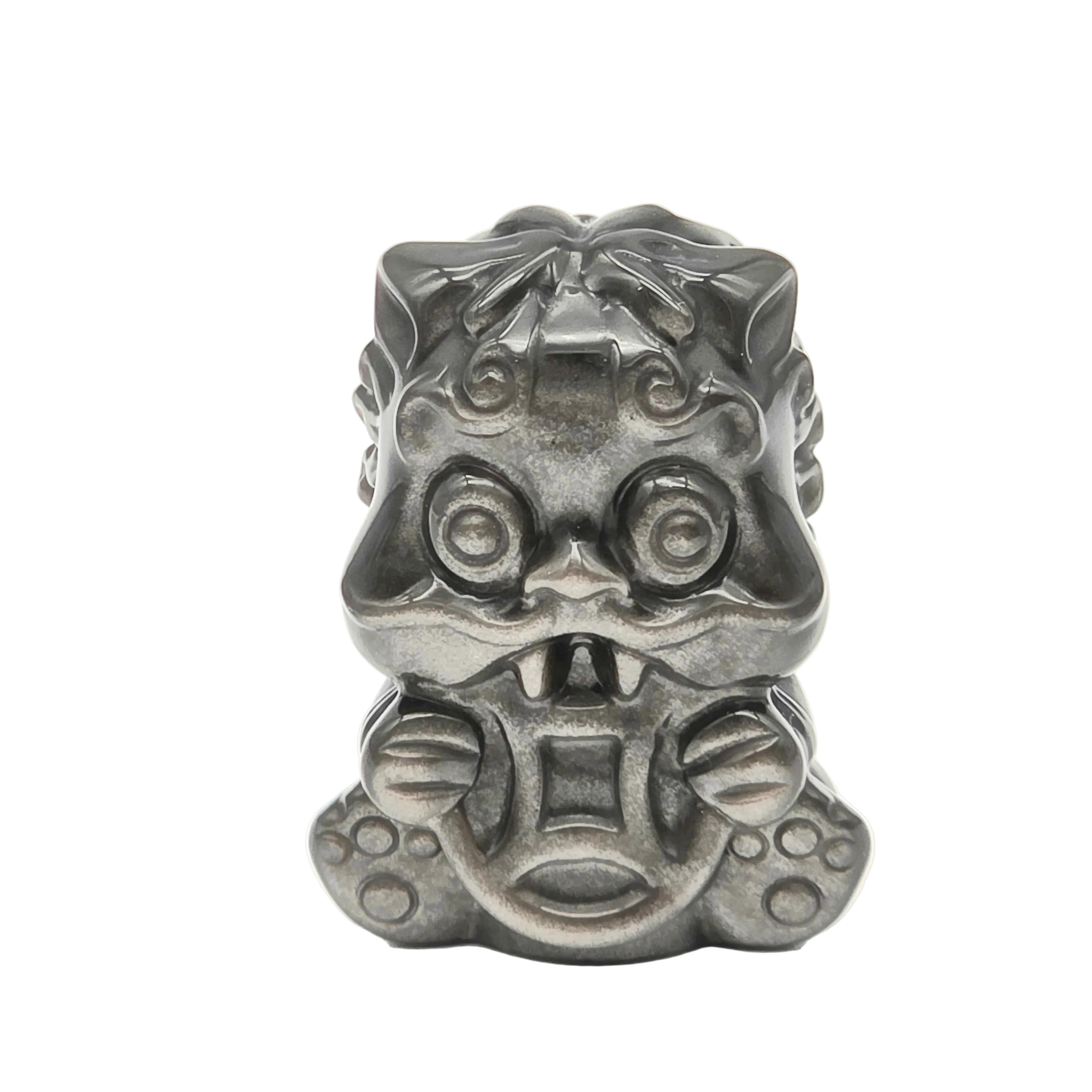 Silber Obsidian Money Eater