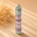 Lavendel Fluorit Turm