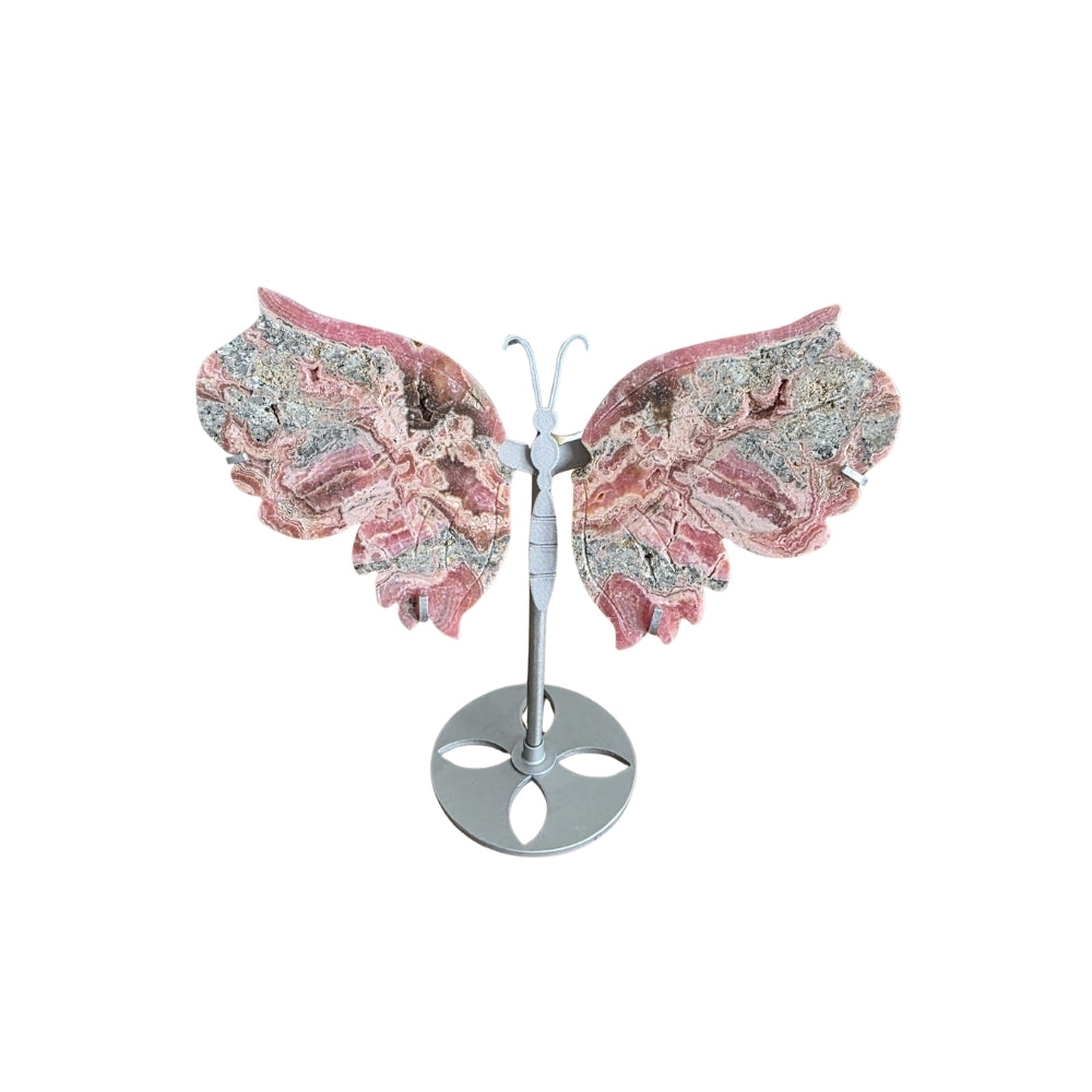 Rhodochrosit Schmetterling