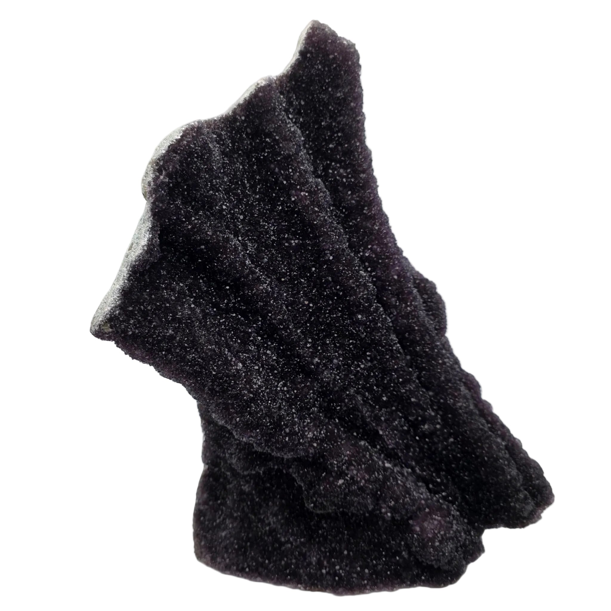 Seltener Amethyst-Vorhang