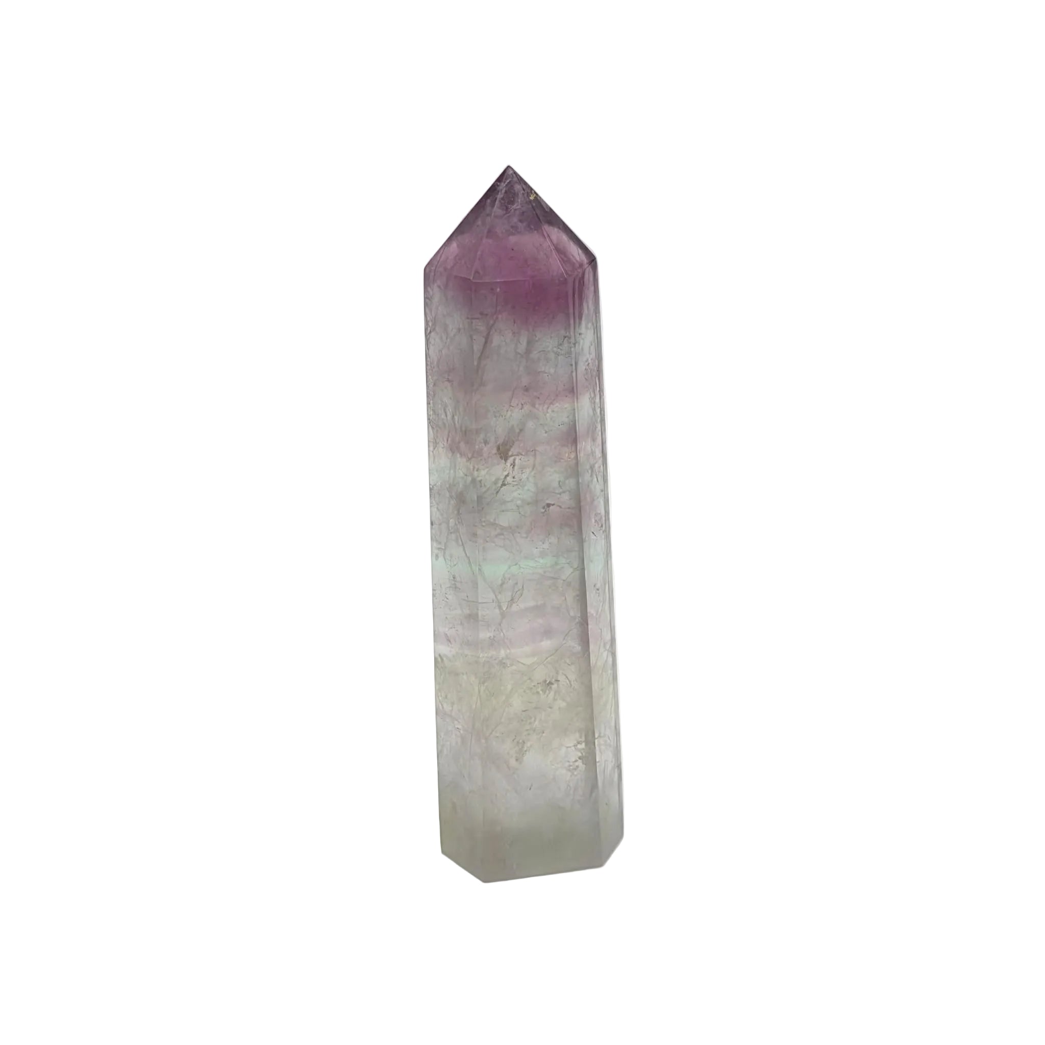 Lavendel Fluorit Turm
