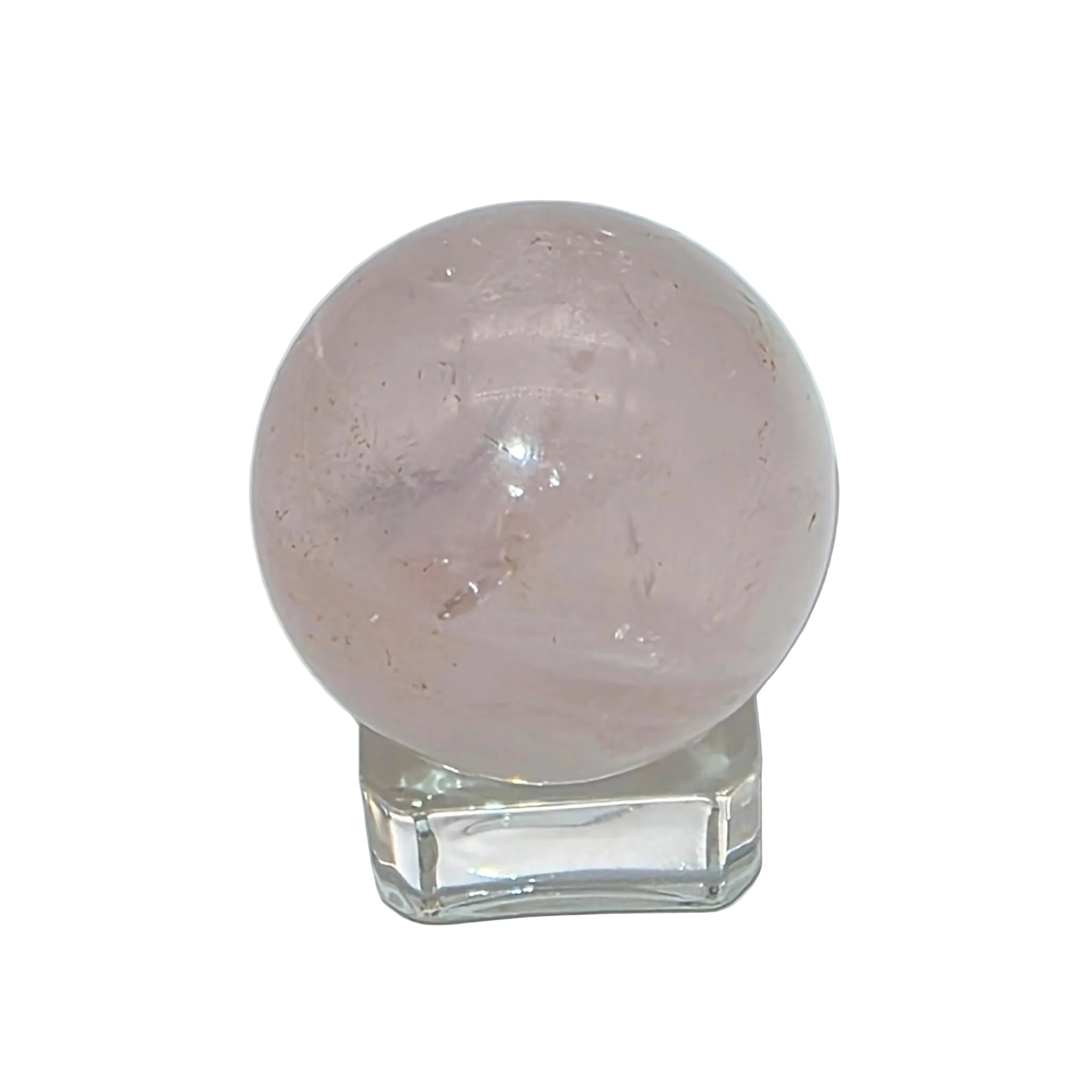 Periwinkle Rosenquarz Kugel