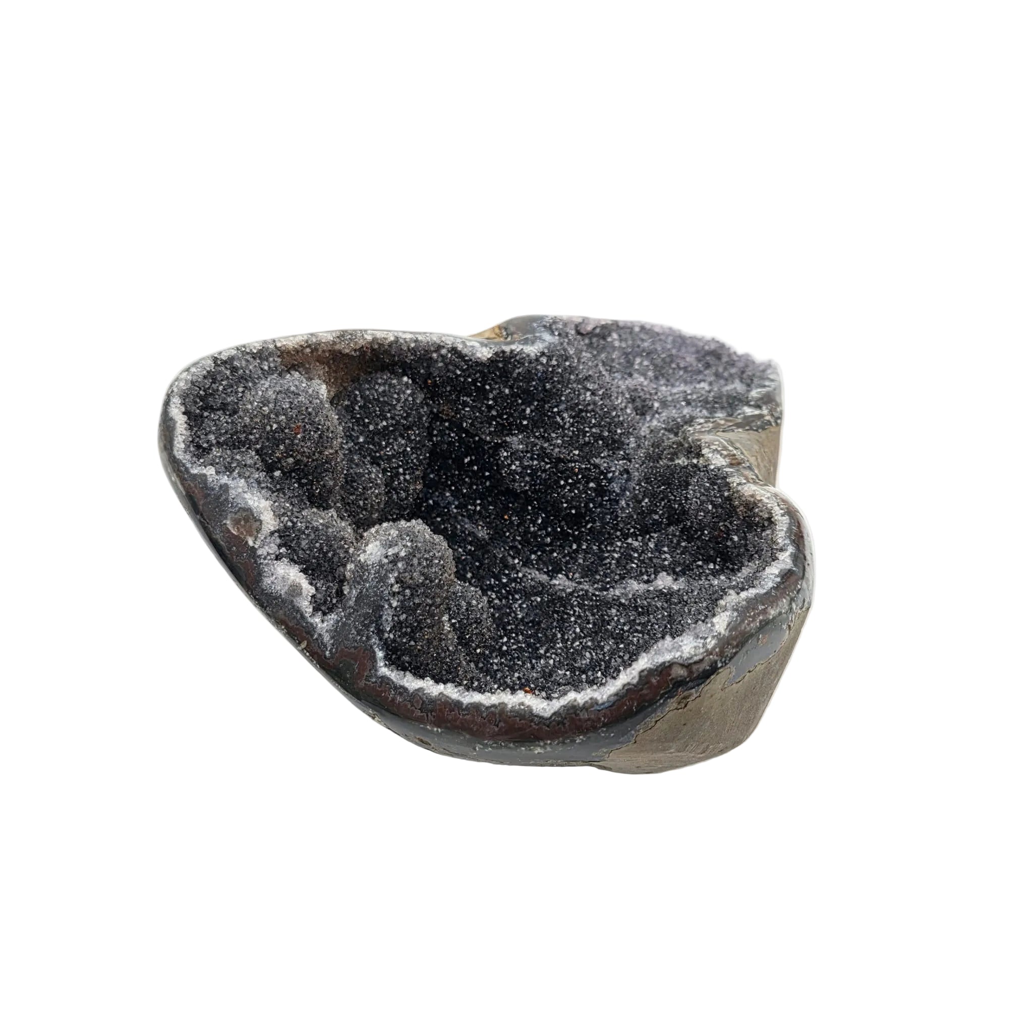 Schwarze Amethyst-Druse