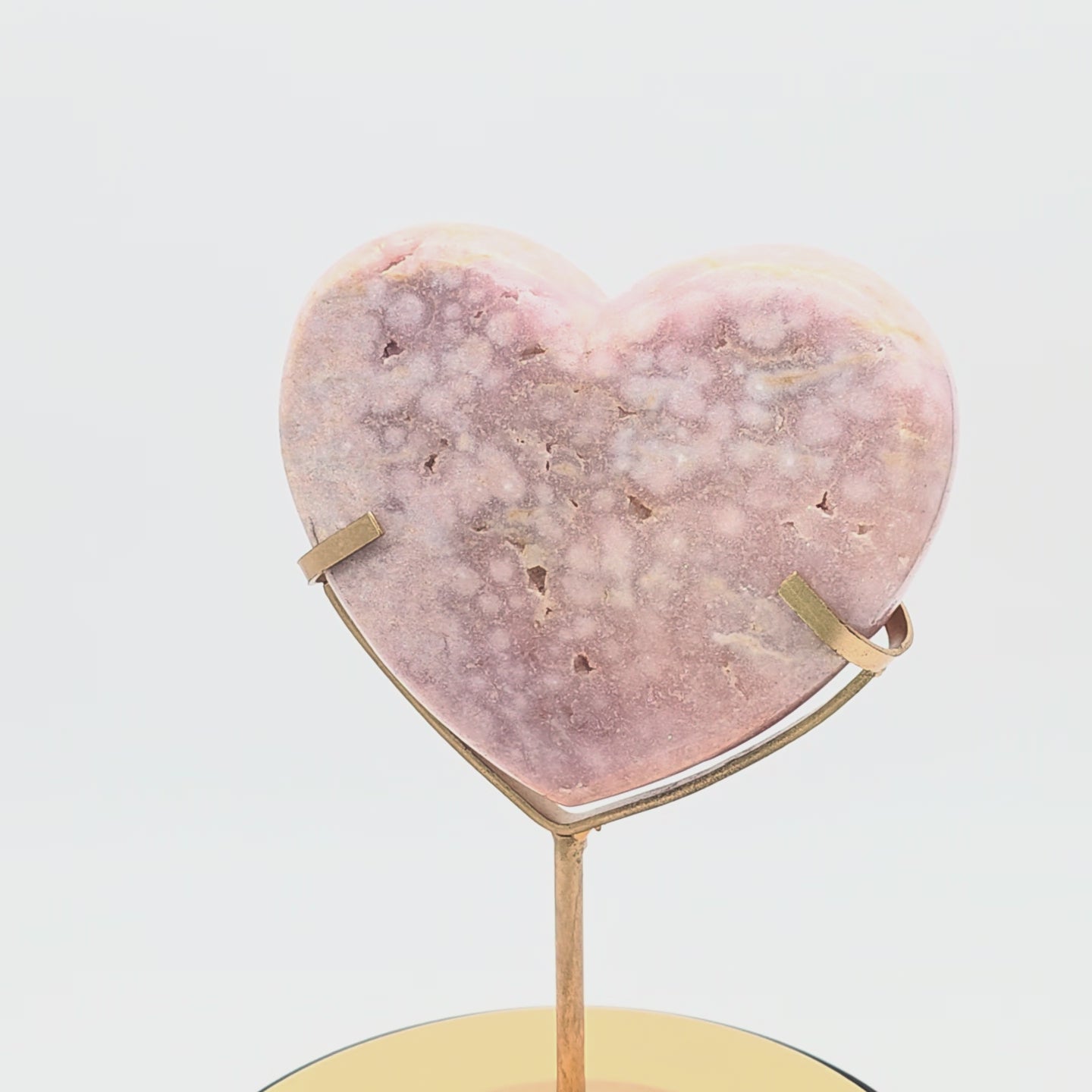 Pink Amethyst Herz